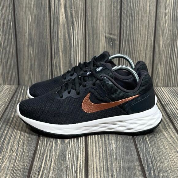 Nike Revolution 6 Next Nature Women Running Athletic Gym Shoes Sz 6 DC3729-009 - Picture 3 of 9
